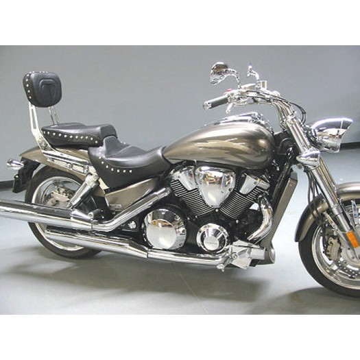 Midrider Driver Seat, Passenger Seat & Sissy Bar Pad for VTX 1800 F