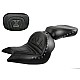 VTX 1800 N Neo Lowrider Seat, Passenger Seat and Sissy Bar Pad - Plain or Studded