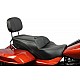 2023 CVO and 2024 and Newer Street Glide and Road Glide 1-Piece Touring Seat and Sissy Bar Pad