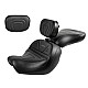 Shadow Aero 750 Seat, Passenger Seat, Driver Backrest and Sissy Bar Pad - Plain or Studded