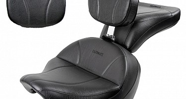 Grasshopper Limited Drivers Backrest For Suzuki C50 Boulevard/Volusia - Quick Release American Made