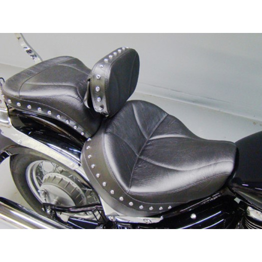 Boulevard C50 and Volusia 800 Midrider Seat, Passenger Seat and Driver Backrest - Plain or Studded