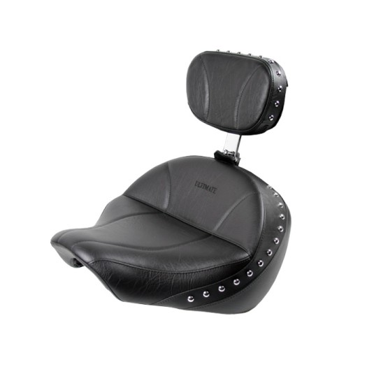 Boulevard C50 and Volusia 800 Midrider Seat and Driver Backrest - Plain or Studded