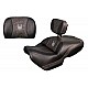 Spyder F3 Seat - Ebony Croc Inlays and Logos (2021 and Newer)