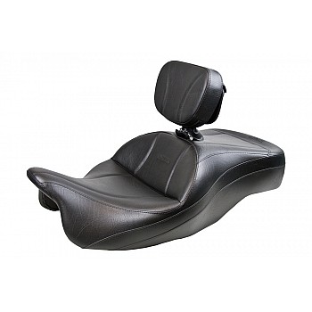 FLH® 2009-2013 1-Piece Touring Seat and Driver Backrest