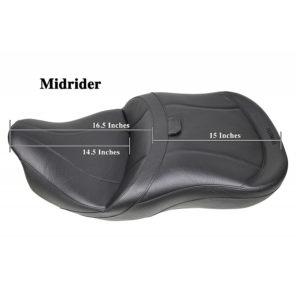 Ultimate Touring Seat and Driver Backrest for FLH 2009 and Newer