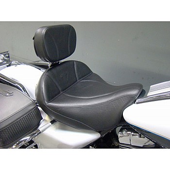 FLH® 2008-2013 2-Piece Seat and Driver Backrest