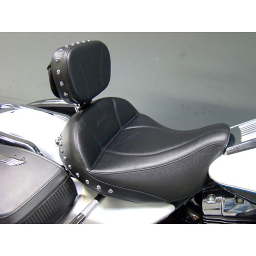 Solo Seat and Driver Backrest for 1997-2007 FLH