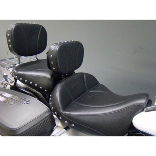 Driver Seat, Passenger Seat, Driver Backrest & Sissy Bar Pad for 1997-2007 FLH