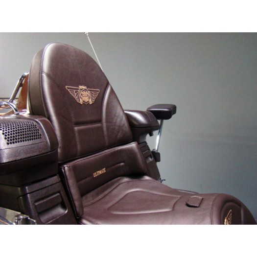 Goldwing GL 1500 Midrider Seat and Passenger Backrest - Black or Brown