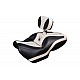 Spyder F3 Seat - Pearl White Croc Inlays and Logos (2020 and Newer)