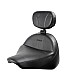 Raider Midrider Seat and Driver Backrest - Plain or Studded