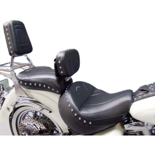 Driver Seat, Passenger Seat, Driver Backrest & Sissy Bar Pad for Road Star