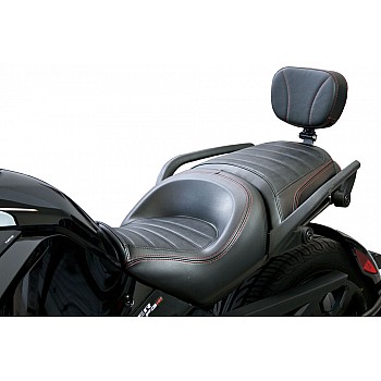 Spyder F3 Stock Seat Passenger Backrest with Mounting Bracket