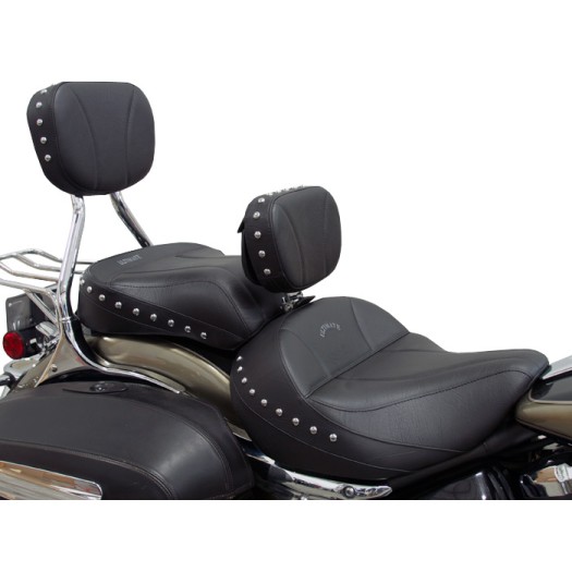 Roadliner / Stratoliner Lowrider Seat, Passenger Seat, Driver Backrest and Sissy Bar Pad - Plain or Studded Roadliner / Stratoliner Lowrider Seat, Passenger Seat, Driver Backrest and Sissy Bar Pad - Plain or Studded