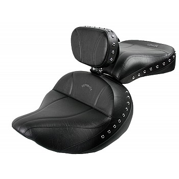 Roadliner / Stratoliner Lowrider Seat, Passenger Seat and Driver Backrest - Plain or Studded