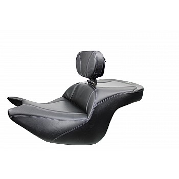 Goldwing Seat and Driver Backrest - Apex Carbon Fiber Inlay (2018 and Newer)