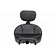 VTX 1300 C Lowrider Seat and Driver Backrest - Plain or Studded