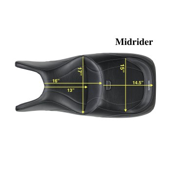 Spyder RT Seat, Driver Backrest and Passenger Backrest - Full Aluminum Ostrich Inlays, Logos and Fuel Door  (2010 - 2019)