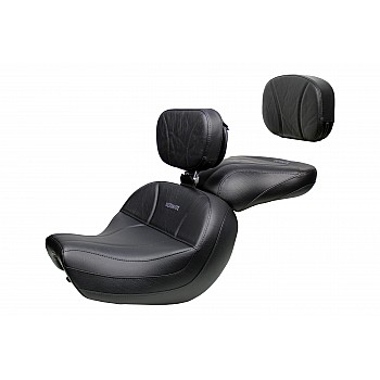 Shadow Aero 750 Seat, Passenger Seat, Driver Backrest and Sissy Bar Pad - Plain or Studded Shadow Aero 750 Seat, Passenger Seat, Driver Backrest and Sissy Bar Pad - Plain or Studded