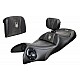 Spyder RT Seat, Driver Backrest and Passenger Backrest - Ebony Croc Inlays, Logos (2020 and Newer)