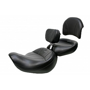 Valkyrie Interstate King Seat, Passenger Seat, Driver Backrest and Passenger Backrest Pad - Plain or Studded - (1999 - 2001)