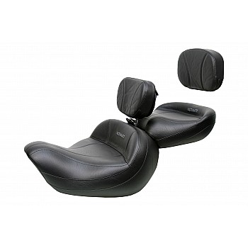 Valkyrie Standard / Tourer Big Boy Seat, Passenger Seat, Driver Backrest and Sissy Bar Pad - Plain or Studded - (1996 - 2003)