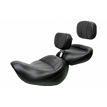 Valkyrie Standard / Tourer King Seat, Passenger Seat, Driver Backrest and Sissy Bar Pad - Plain or Studded - (1996 - 2003)