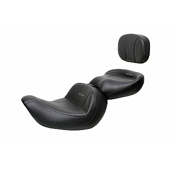 Valkyrie Standard / Tourer Lowrider Seat, Passenger Seat and Sissy Bar Pad - Plain or Studded - (1996 - 2003)