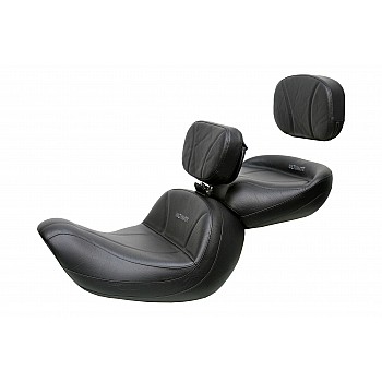 Valkyrie Standard / Tourer Lowrider Seat, Passenger Seat, Driver Backrest and Sissy Bar Pad - Plain or Studded - (1996 - 2003)