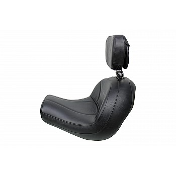 VTX 1300 R/S/T Lowrider Seat and Driver Backrest - Plain or Studded VTX 1300 R/S/T Lowrider Seat and Driver Backrest - Plain or Studded