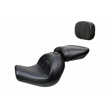 VTX 1300 R/S/T Lowrider Seat, Passenger Seat and Sissy Bar Pad - Plain or Studded VTX 1300 R/S/T Lowrider Seat, Passenger Seat and Sissy Bar Pad - Plain or Studded