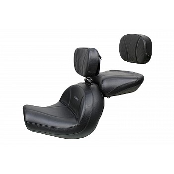 VTX 1300 R/S/T Lowrider Seat, Passenger Seat, Driver Backrest and Sissy Bar Pad - Plain or Studded VTX 1300 R/S/T Lowrider Seat, Passenger Seat, Driver Backrest and Sissy Bar Pad - Plain or Studded