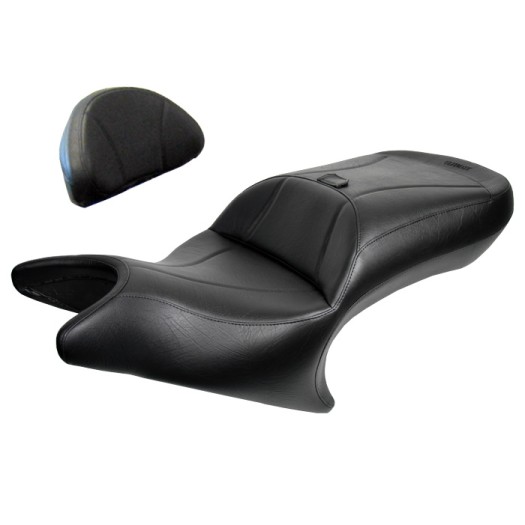 Cross Roads / Cross Country / Hard-Ball Midrider Seat and Stock Sissy Bar Pad Cover