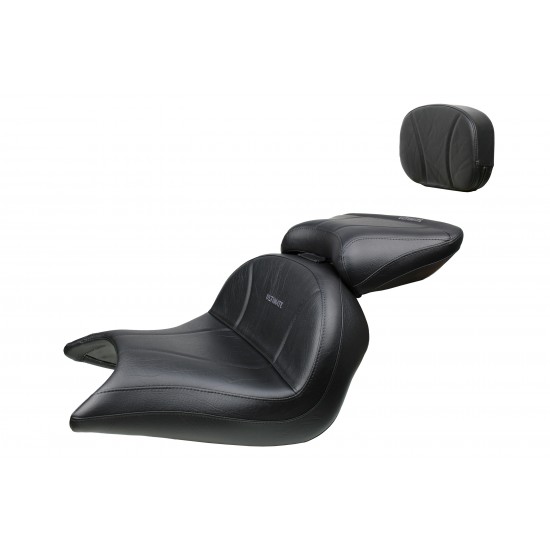 VTX 1800 R/S/T Lowrider Seat, Passenger Seat and Sissy Bar Pad - Plain or Studded
