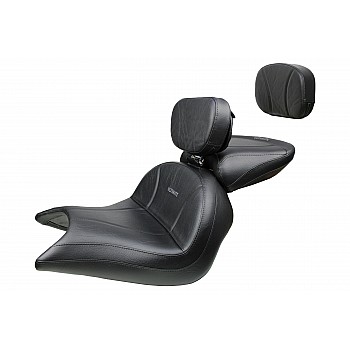 VTX 1800 R/S/T Lowrider Driver Seat, Passenger Seat, Driver Backrest & Sissy Bar Pad