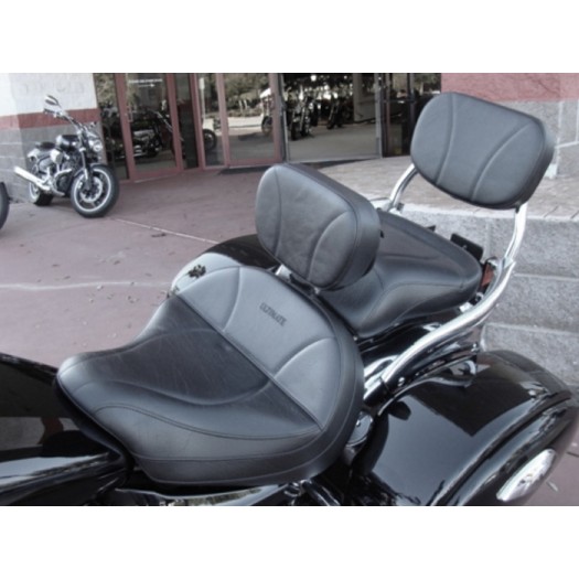 Driver Seat, Passenger Seat, Driver Backrest & Sissy Bar Pad for Vulcan 1600