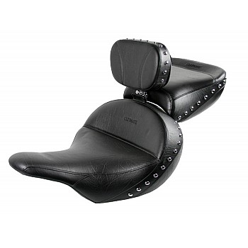 Vulcan 1700 Seat, Passenger Seat and Driver Backrest - Plain or Studded