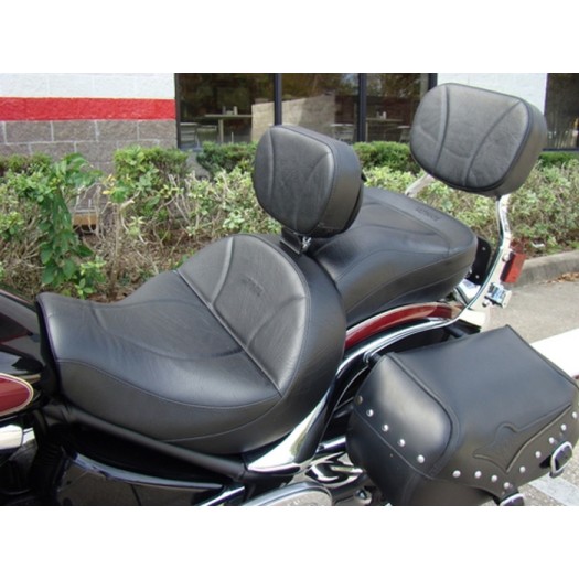 Driver Seat, Passenger Seat, Driver Backrest & Sissy Bar Pad for Vulcan 2000
