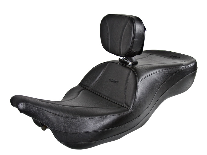 FLH® 1997-2007 Midrider 1-Piece Seat and Driver Backrest - Plain or Studded