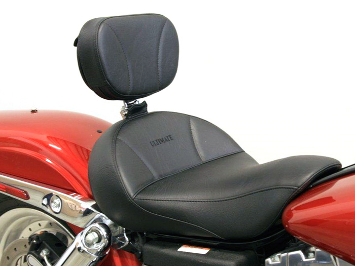 Dyna Seat and Driver Backrest - Plain or Studded (2006 - 2017)