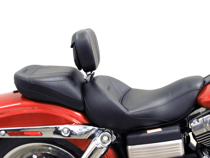 Dyna Seat, Passenger Seat and Driver Backrest - Plain or Studded (2006 - 2017)