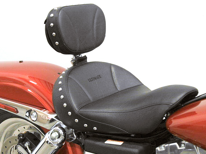 Dyna Seat and Driver Backrest - Plain or Studded (2006 - 2017)