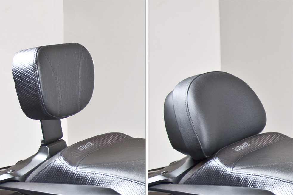 F6B Passenger Backrest Pad and Bracket - Deluxe Model F6B Passenger Backrest Pad and Bracket - Deluxe Model