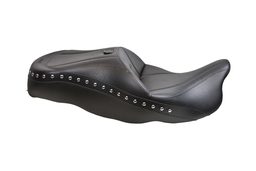 FLH® 2009-2013 1-Piece Touring Seat - Plain or Studded
