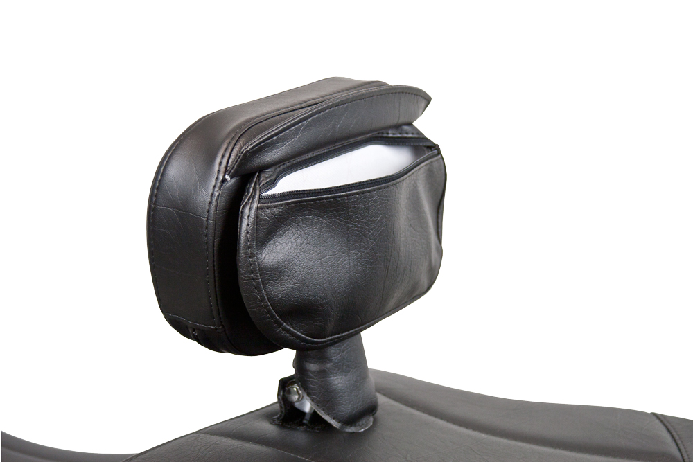 FLH® 2009-2013 1-Piece Touring Seat and Driver Backrest - Plain or Studded