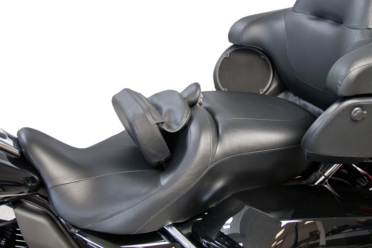 Stock Seat Driver Backrest and Mount for FLH® Touring Models (2008-2013)