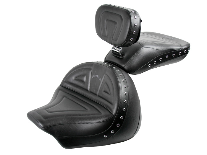 Royal Star Midrider Seat, Passenger Seat and Driver Backrest - Plain or Studded Royal Star Midrider Seat, Passenger Seat and Driver Backrest - Plain or Studded