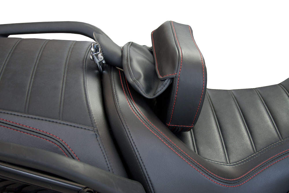 Spyder F3 Stock Seat Driver Backrest with Mounting Bracket