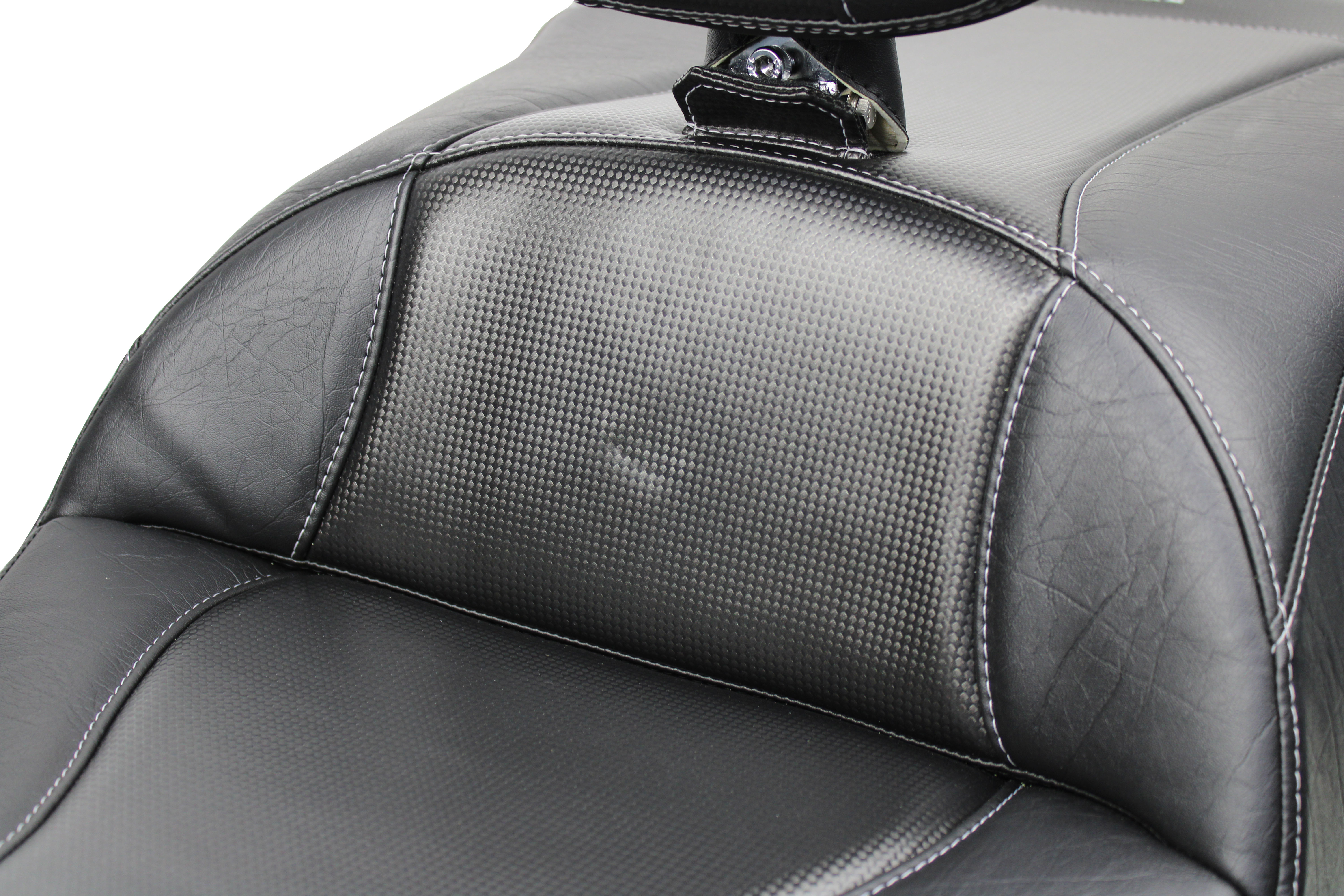Goldwing Tour Seat, Driver Backrest and Ultimate Passenger Backrest - Apex Carbon Fiber Inlay (2018 - 2020)